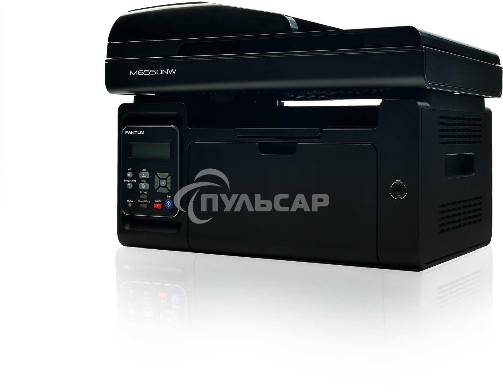 МФУ лазерное Pantum M6550NW, A4, ч/б, печ. до 22 стр/мин., скан. до 22 стр/мин., 1200x1200dpi, USB, RJ-45, Wi-Fi