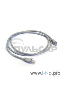 Патч-корд U/UTP кат.6 LSZH 2м PC-LPM-UTP-RJ45-RJ45-C6-2M-LSZH-GY сер. Hyperline 42265