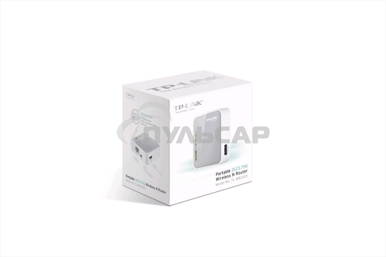 Маршрутизатор беспроводной TP-Link SOHO TL-MR3020 10/100BASE-TX