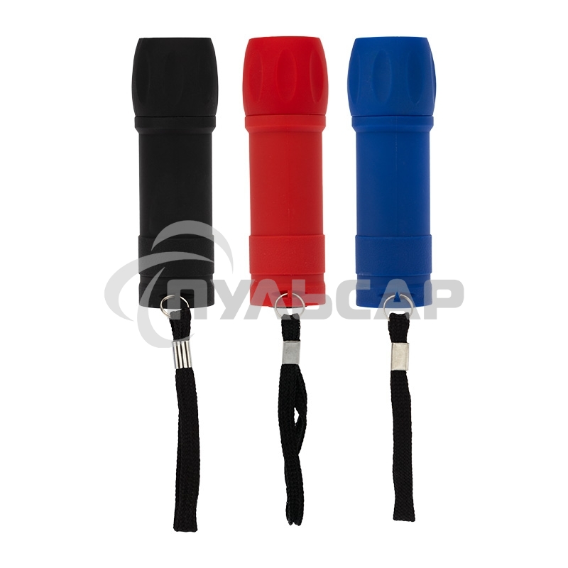 Фонарь универсальный повседневный сфокусированный свет 1 Вт, пластик, 3 х ААА