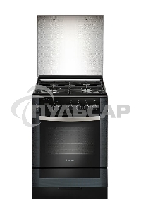 Плита газовая Gefest ПГ 6300-03 0046 черный, конфорок 4 шт, духовка 52 л, 60 см x 85 см x 60 см