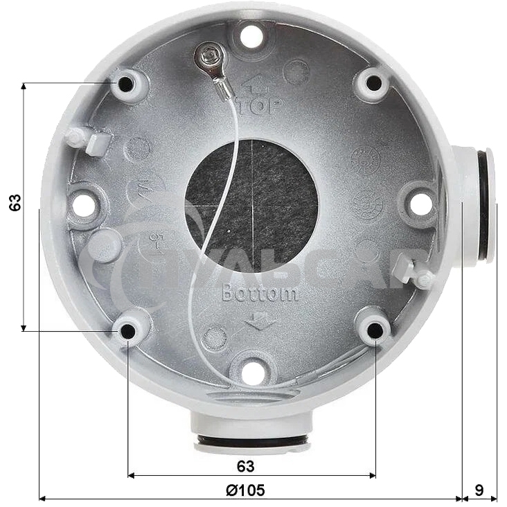 Монтажная коробка Hikvision DS-1260ZJ