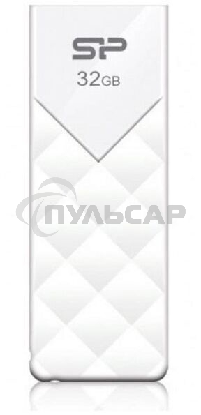 Флешка USB 32 Gb Silicon Power Blaze B03, USB 3.2, белый