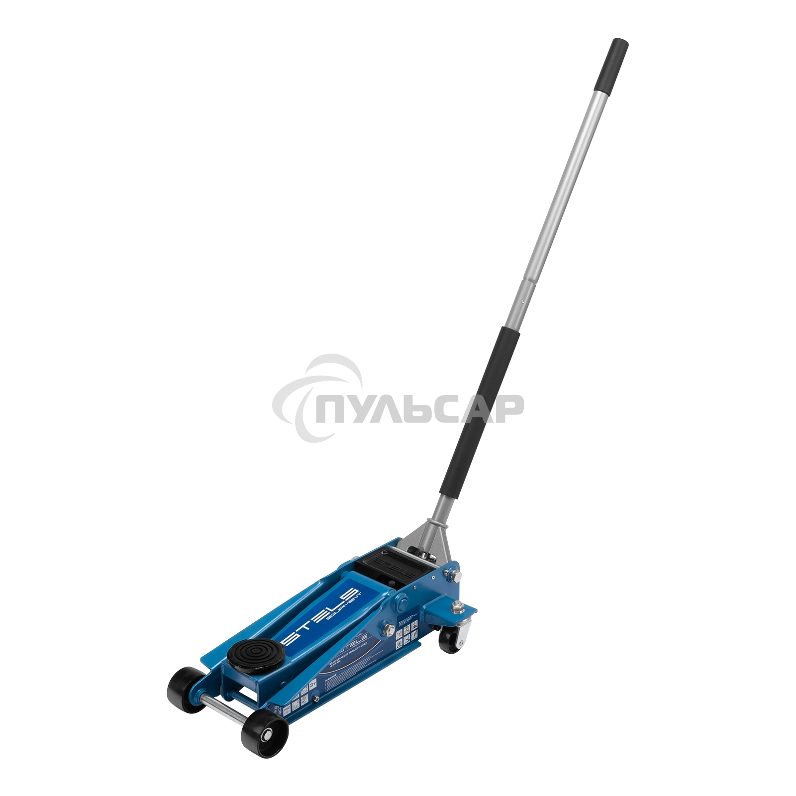 Домкрат STELS 51133гидравлический подкатной быстрый подъем 3 т quick lift 130–465мм профессиональ