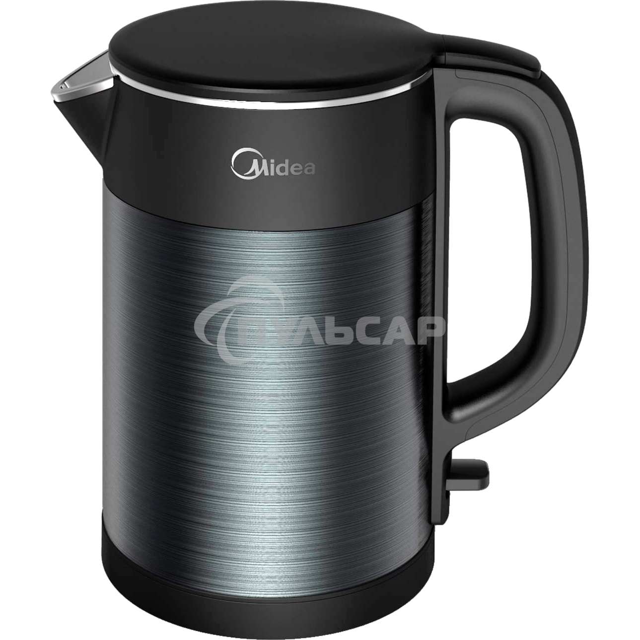 Чайник электрический Midea 1.5л, 2200Вт, черный