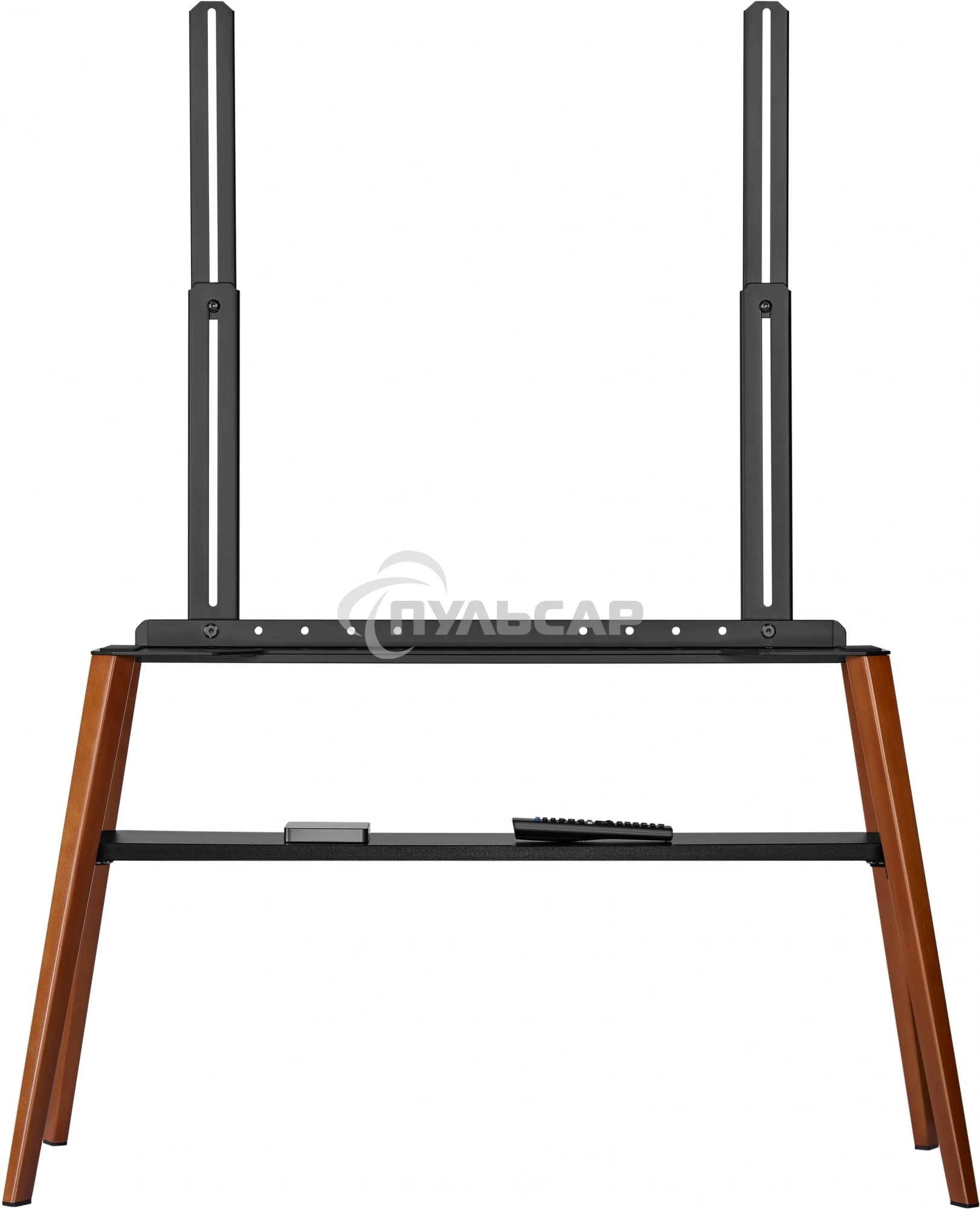 Подставка для телевизора Cactus CS-ST3647BKWN черный/орех 49