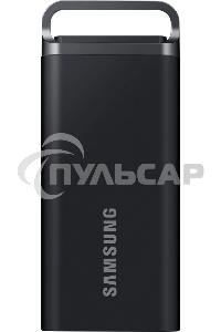 Внешний SSD Samsung T5 EVO, 2TB, USB 3.2 Gen 1 Type-C, R/W 460/460, черный