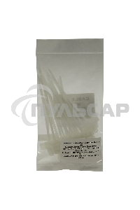 Аксессуар Стяжки MPT-210x2.5 пластиковые 210 мм х 2.5 мм с площадками для маркировки (100 шт.)(MPT-210x2.5)