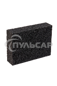 Губка для шлифования, 100 х 70 х 25 мм, средняя жесткость, P 60 Сибртех
