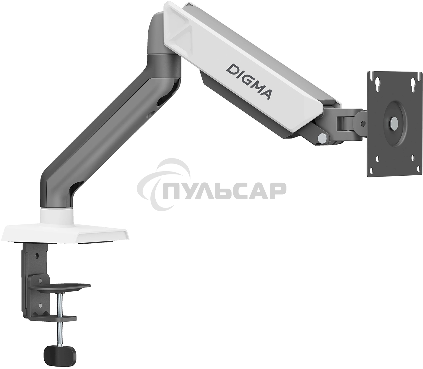 Кронштейн для мониторов ЖК Digma D-MM101 серый 17