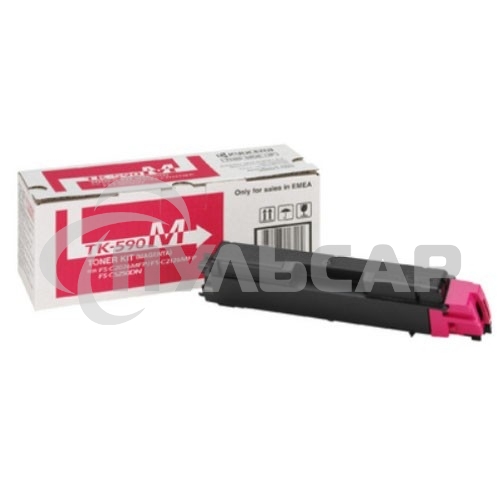 Картридж лазерный Kyocera TK-580M (1T02KTbNL0) пурпурный для FS-C5150DN 2800 стр.