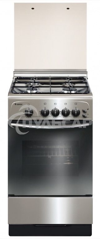 Плита газовая Gefest ПГ 3200-06 К62 серебристый, конфорок 4 шт, духовка 42 л, 50 см x 85 см x 57 см