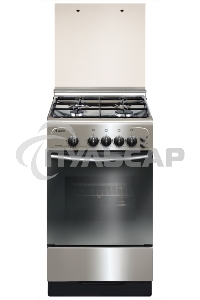 Плита газовая Gefest ПГ 3200-06 К62 серебристый, конфорок 4 шт, духовка 42 л, 50 см x 85 см x 57 см