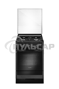 Плита газовая Gefest ПГ 5300-03 0046 черный, конфорок 4 шт, духовка 52 л, 50 см x 85 см x 58.5 см