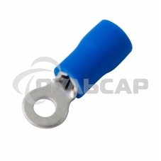 Наконечник кольцевой изолированный ø 3.2 мм 1.5-2.5 мм² (НКи 2.5-3/НКи2-3) синий Rexant