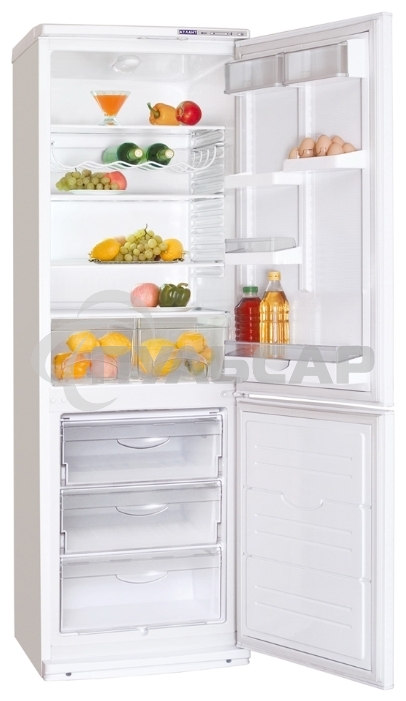 Холодильник Atlant ХМ-6021-031 белый двухкамерный 225/101л морозилка снизу