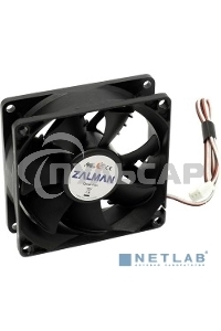 Вентилятор для корпуса Zalman ZM-F1 PLUS (SF) черный, 80 мм, 2000 об/мин, 23 дБ, 3 pin