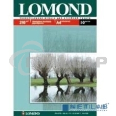 Фотобумага Lomond 0102021 A4/210г/м2/50л./белый глянцевое/матовое для струйной печати