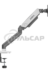Кронштейн для мониторов ЖК Digma D-MM101 серый 17