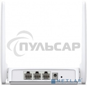 Роутер Mercusys 300Mbps Multi-Mode Wireless N Router, 2× Fixed External Antennas, 2× 10/100 Mbps LAN Ports, 1× 10/100 Mbps WAN Port, FEATURE: Access Point Mode, WPS/Reset Button, IPTV, IPv6, Beamforming, MU-MIMO, Parental Controls, Guest Network