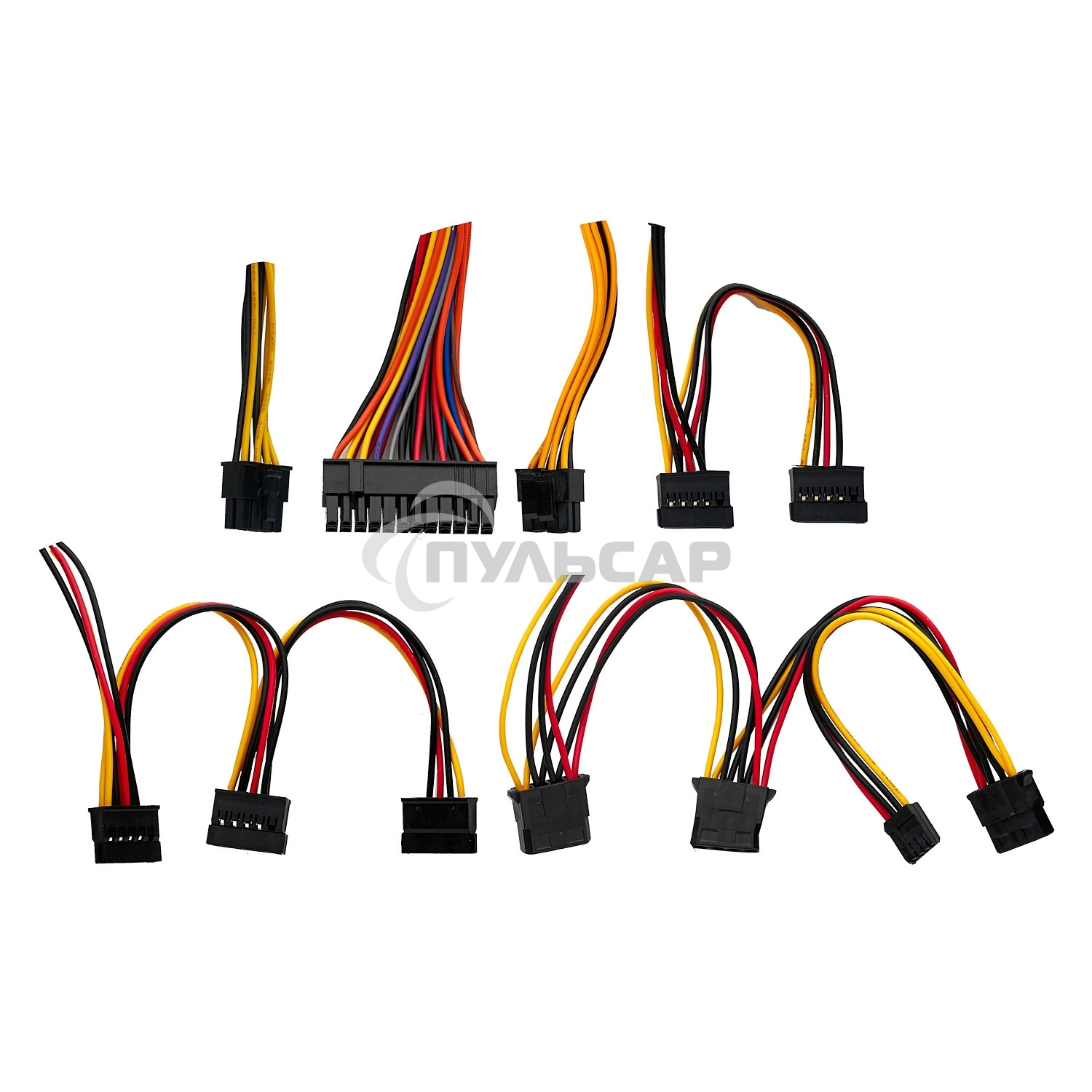 Блок питания серверный 500W ExeGate (ServerPRO-2U-500ADS) APFC, унив. для 2U, 24pin, 2*8pin, 3xSATA, 5xIDE