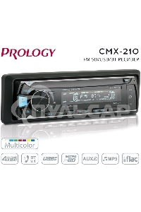 Автомагнитола Prology CMX-210 1DIN 4x55Вт