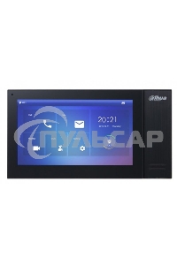 Видеодомофон Dahua DH-VTH2421FB-P черный