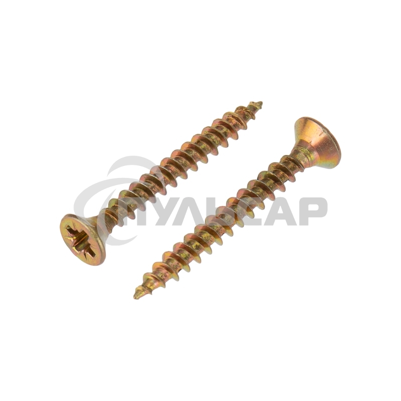 Саморез универсальный KRANZ 4х30, желтый цинк, упаковка поставщика ( 12 000 шт. )