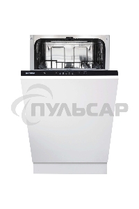 Встраиваемая посудомоечная машина Gorenje GV520E15, черная панель управления, 44.8 см, 9 компл., 47 дБ, класс A++