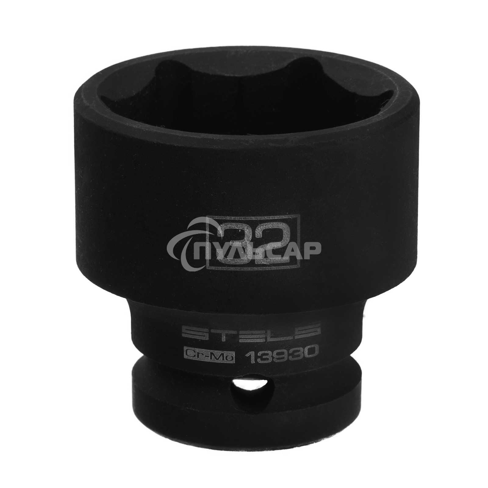 Головка ударная шестигранная, 32 мм, 1/2