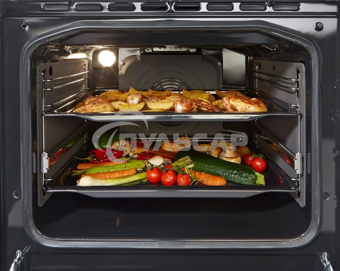 Плита электрическая Gorenje GEC5B41SG серый, конфорок 4 шт, духовка 62 л, 50 см x 85 см x 59.4 см