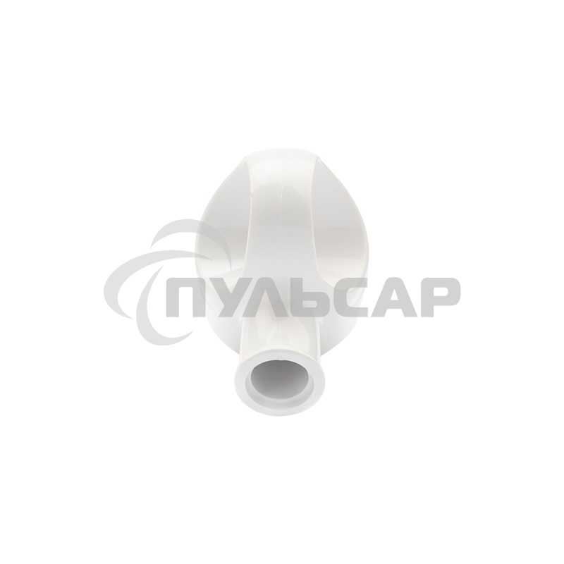 Вилка Евро Rexant угловая с з/к 16А с кольцом белая