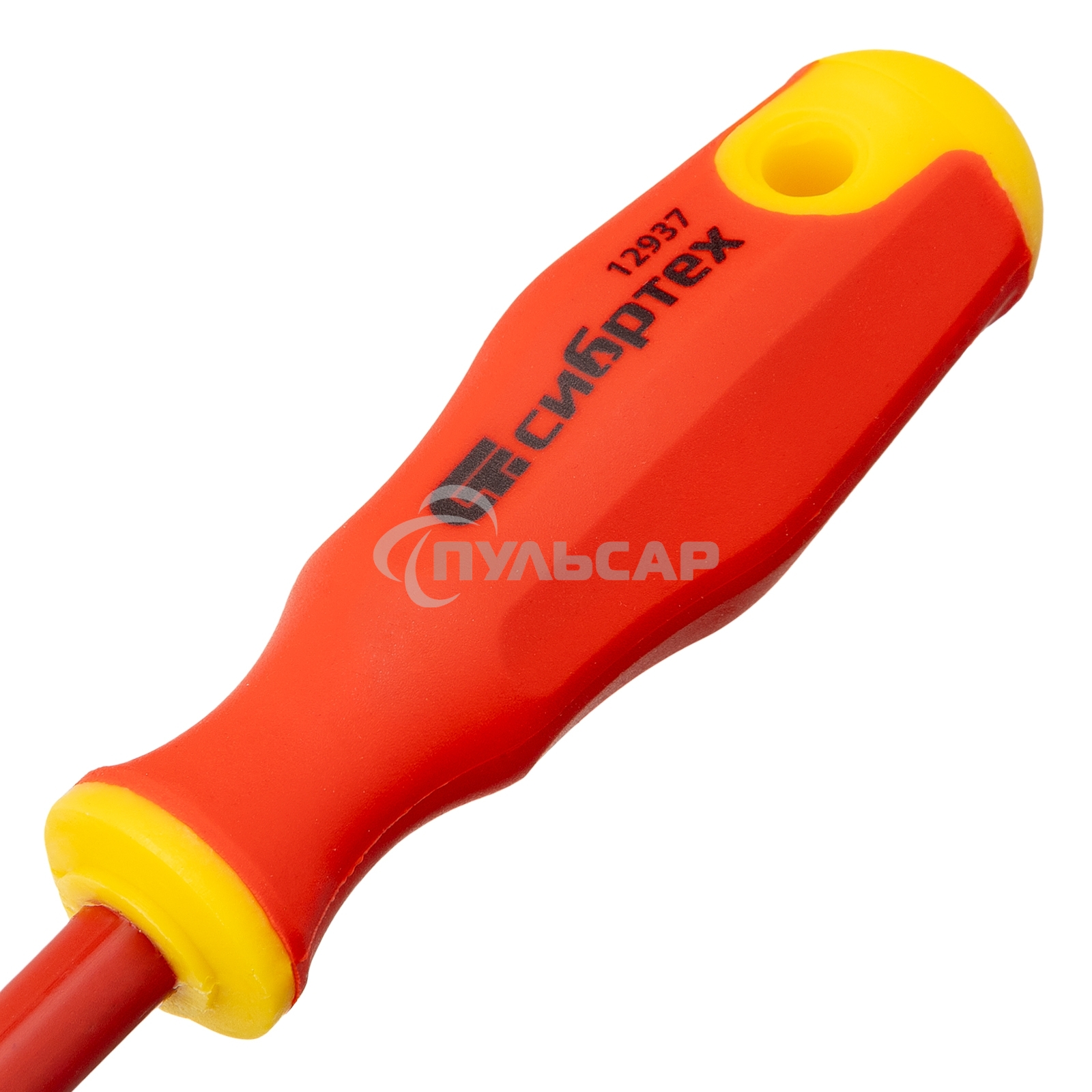 Набор отверток СИБРТЕХ 12937 диэлектрических до 1000в тестер crv двухкомпонентные рукоятки (5шт.)