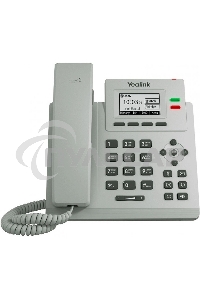 Телефон YEALINK SIP-T31P, светло-серый, 2 аккаунта, PoE, шт
