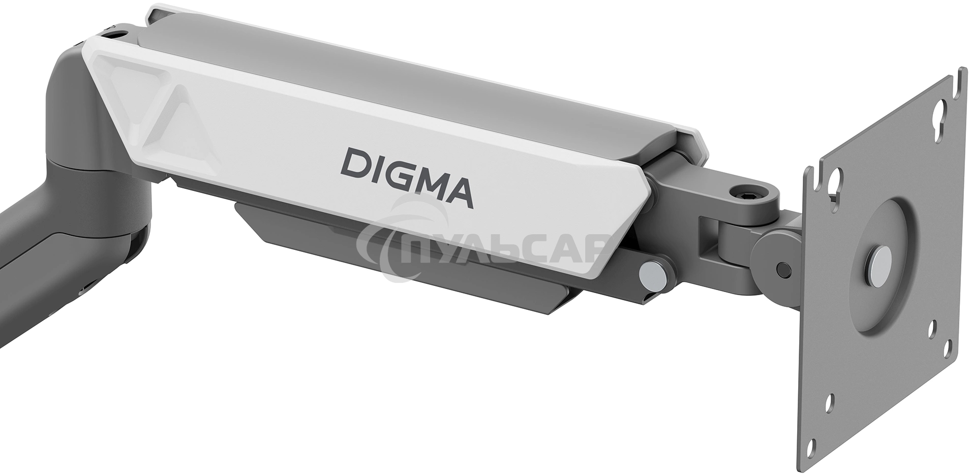 Кронштейн для мониторов ЖК Digma D-MM101 серый 17