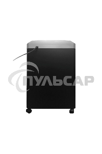 Шредер ГЕЛЕОС УП21-7, DIN P-7 (7 ур-нь секр.), фрагмент 0,8х2мм, 6-7 лист (70г/м2), CD/пл.карты, 23 литра