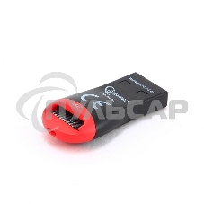 Картридер внешний USB 2.0 Gembird, для считывания MicroSD карт, блистер