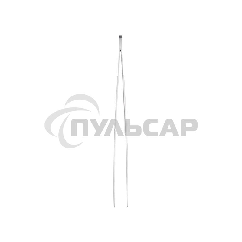 Пинцет прямой рифленый 250 мм ПРОФИ