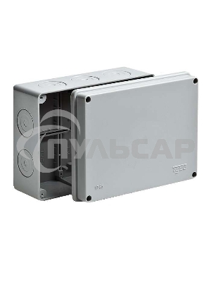 Коробка распр. ОП 200х140х75 IP55 без герм. Рувинил 67056