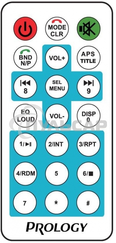 Автомагнитола Prology CMX-210 1DIN 4x55Вт