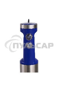 Блендер погружной Galaxy Line GL 2129, синий с серебристым, 900 Вт, 2 скорости и режим 