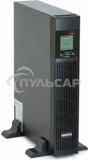 Источник бесперебойного питания Импульс JR10201 1000 ВА / 800 Вт, Rack/Tower, IEC, LCD, Serial, SmartSlot