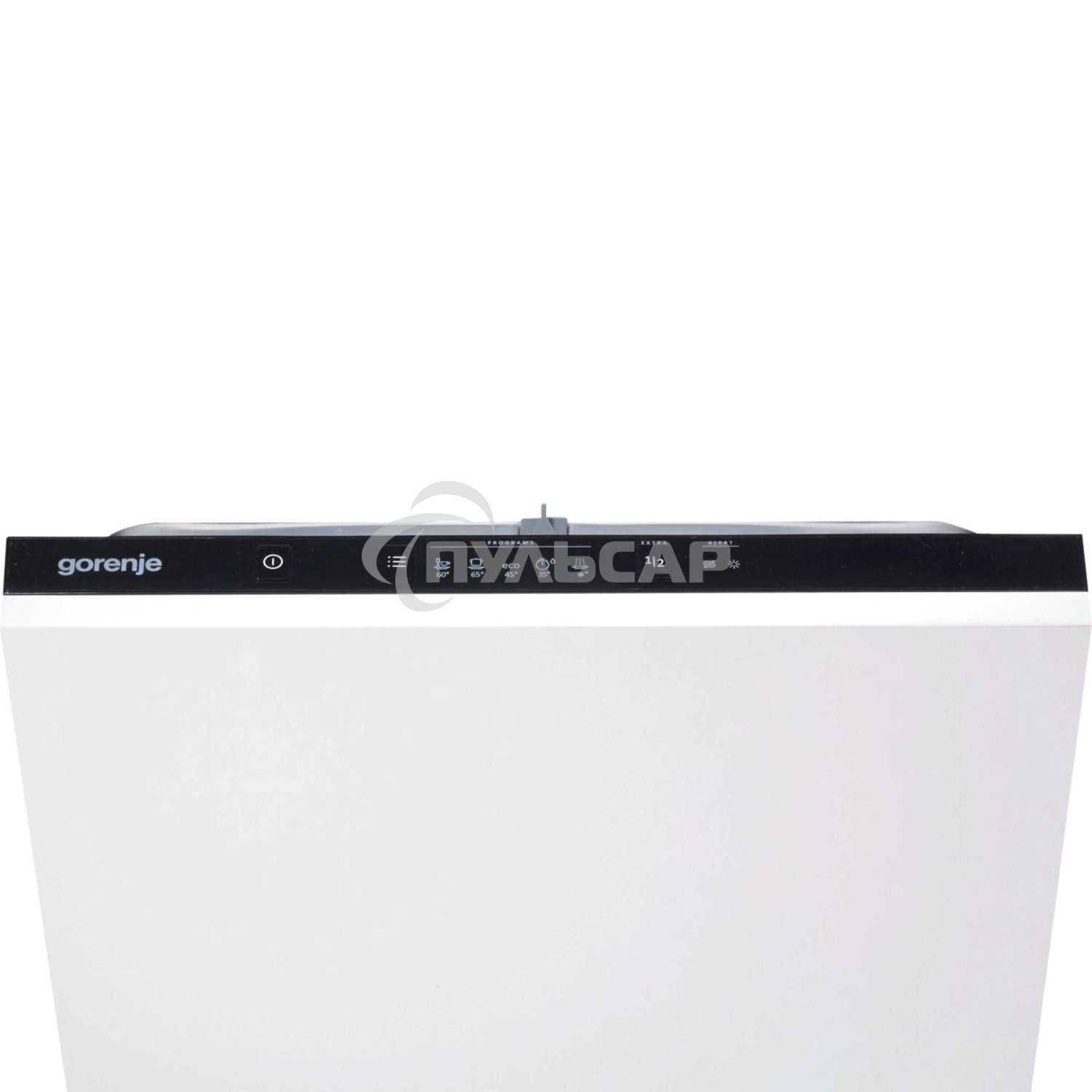 Встраиваемая посудомоечная машина Gorenje GV520E15, черная панель управления, 44.8 см, 9 компл., 47 дБ, класс A++