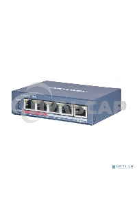 Коммутатор 4PORT 1000M POE DS-3E0505P-E/M HIKVISION
