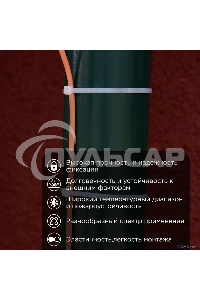 Хомут-стяжкa нейлоновая с тройным замком Rexant 400x7,6 мм, белая, упаковка 100 шт.