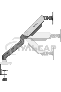 Кронштейн для мониторов ЖК Digma D-MM101 серый 17