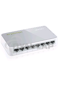 Коммутатор TP-Link SOHO TL-SF1008D Коммутатор 8-port 10/100M mini Desktop Switch, 8 10/100M RJ45 ports, Plastic case