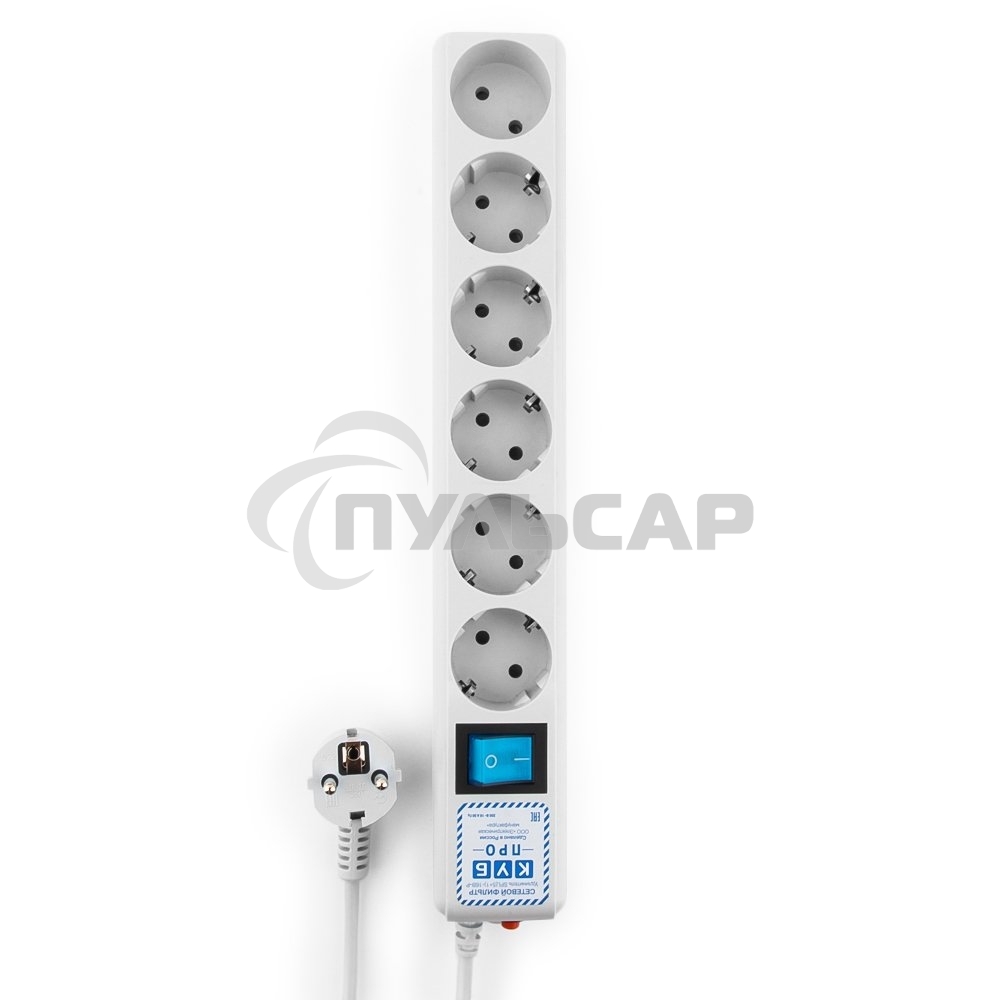 Фильтр-удлинитель Power Cube PRO, 1,9 м, LC контур, 16А/3,5кВт