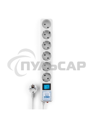 Фильтр-удлинитель Power Cube PRO, 1,9 м, LC контур, 16А/3,5кВт