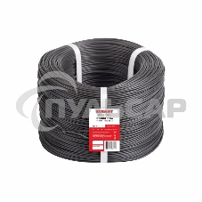 Провод ПГВА Rexant 1х0.50 мм², Cu, черный, бухта 500 м